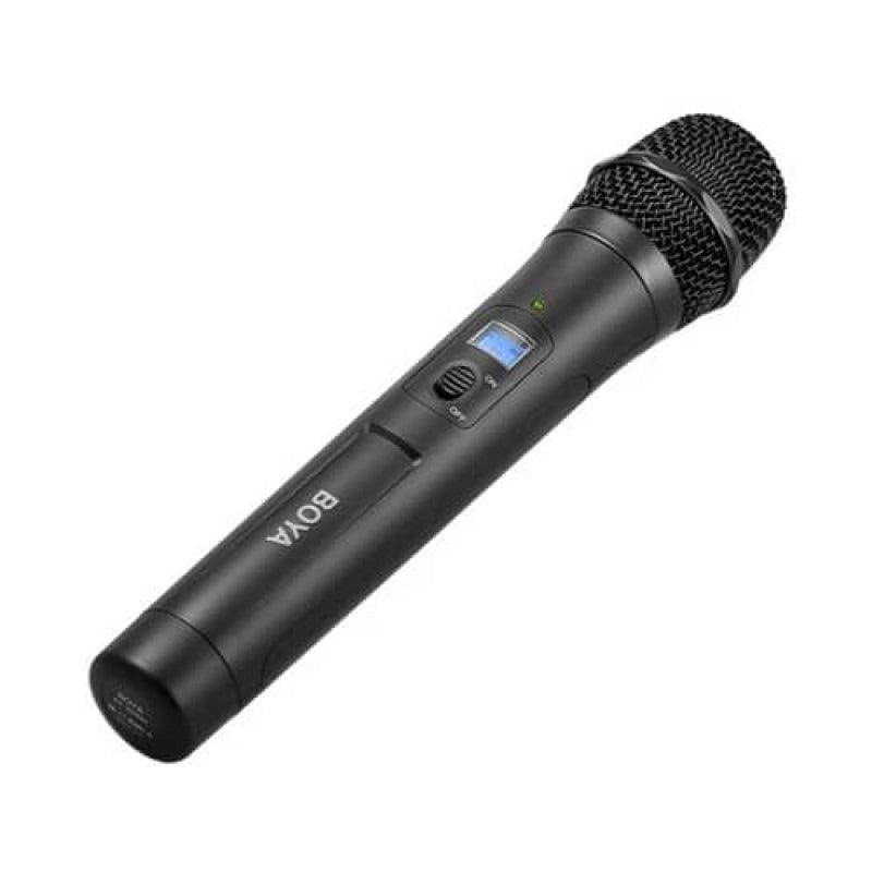 BOYA BY-WHM8 48-Channel UHF Wireless Dynamic Handheld Microphone BOYA BY-WHM8 48-Channel UHF Wireless Dynamic Handheld Microphone